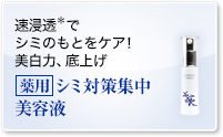 薬用 茶のしずくシミ対策集中美容液