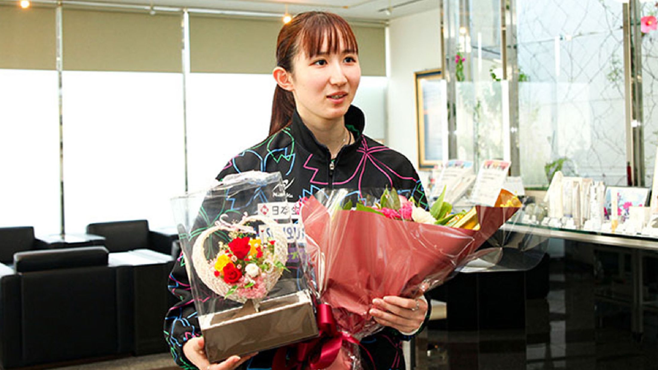 早田ひな選手