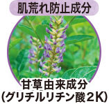 甘草由来成分（グリチルリチン酸２K）